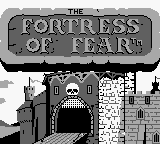 Fortress of Fear screenshot 3 for GameBoy
